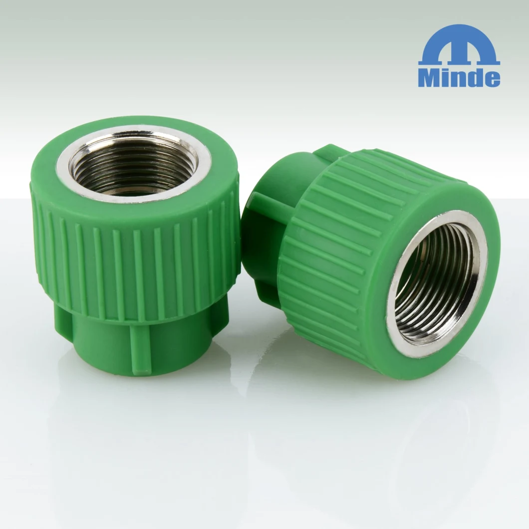 100% Raw Material Green Copper PPR Pipe Fittings for Water Supply