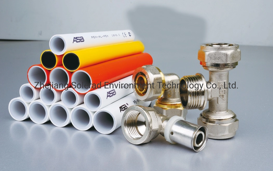 Pex Al Pex Pipe for Floor Heating System 1216mm with Brass Fittings