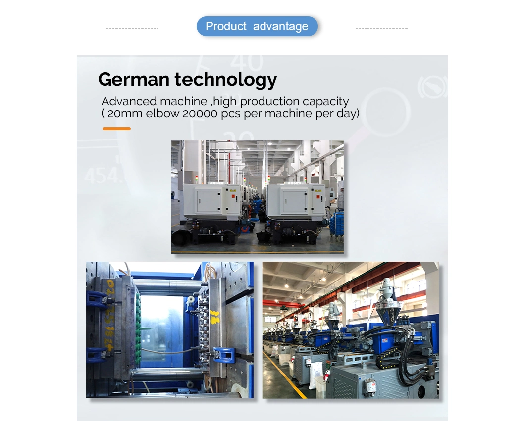 Wholesale Ifan PPR Pipe Germany Technology DIN 8077/8078 PPR Pipe Fittings