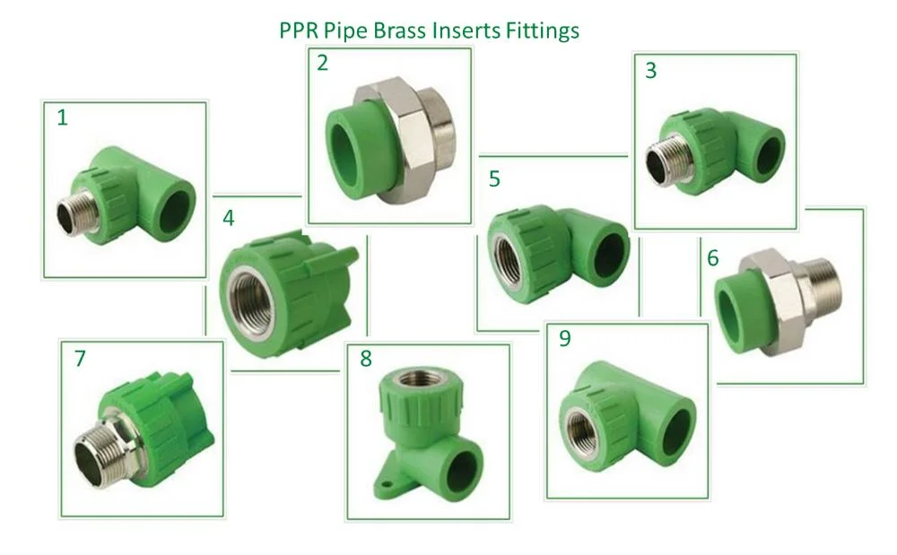 Factory Wholesale Custom Size PPR Series External Thread Elbow PPR Pipe Fittings
