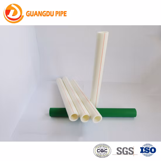 High Quality Plastic Pipe Customized Color Pn20 Pn25 PPR Pipe