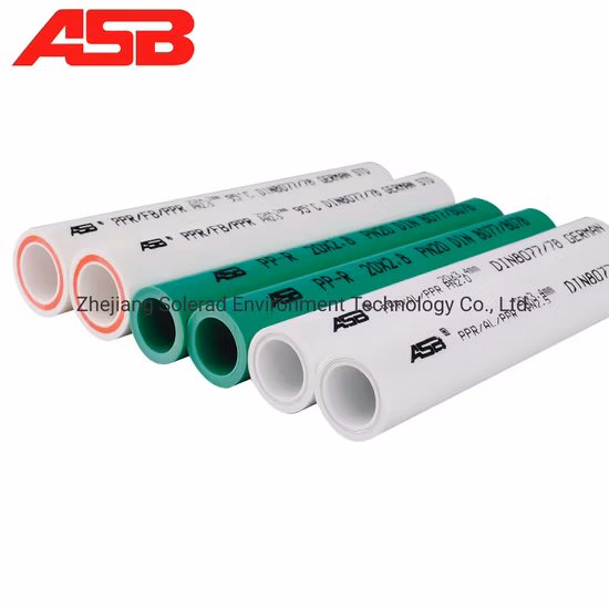 8077/8088 German Standard PPR Pipes for Hot and Cold Water