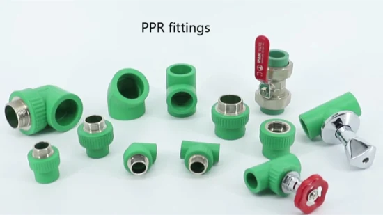 Ifan Factory Customized 20-110mm Pn25 Water Pipe Fitting PPR Elbow Fitting PPR Pipe Fitting