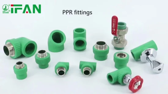 Ifan PPR/PP/PVC Pipe and Fittings 20-110mm PPR Pipe Fittings