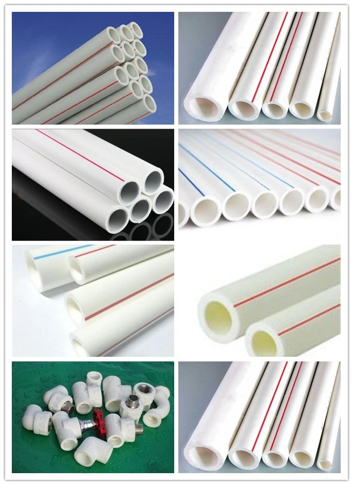White, Green PPR Pipes and Fittings for Hot and Cold Water