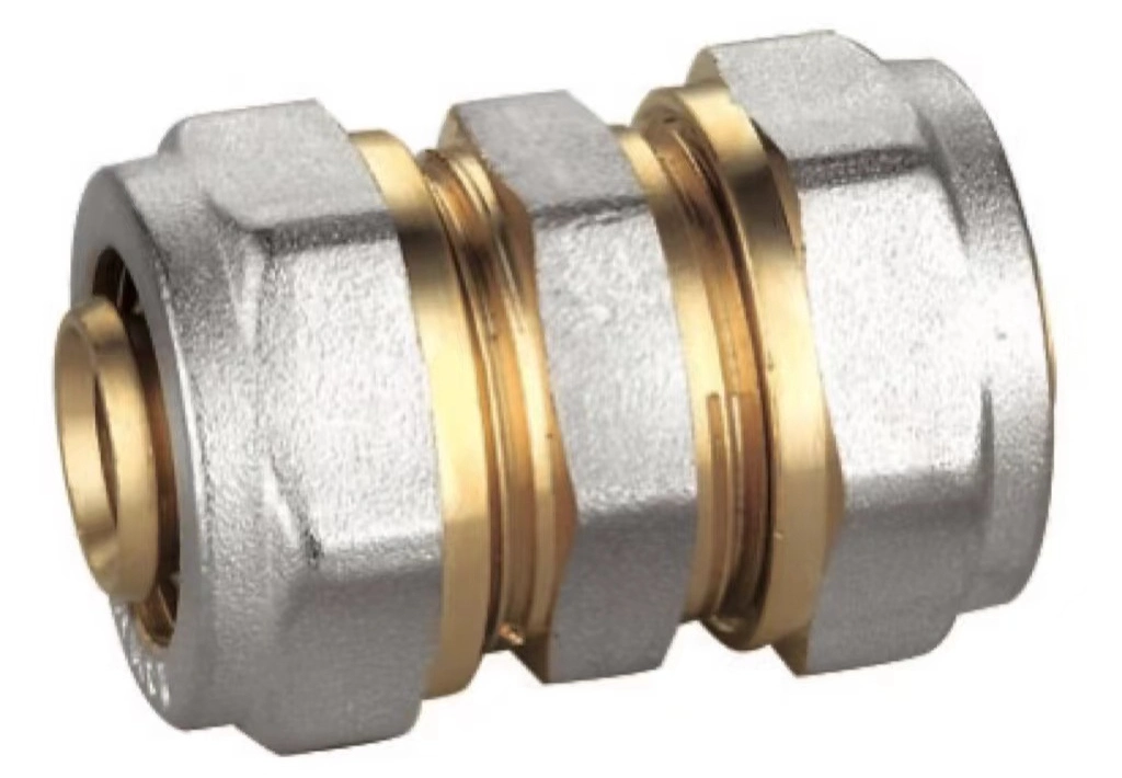 Male Coupler Plumbing Brass Compression Pipe Tube Fittings Valve Brass Pipe Fitting