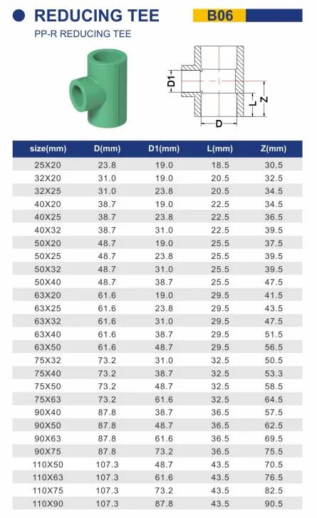 High Quality Green PPR Pipe Fitting for Cold and Hot Water Brands Plumbing Price List Plastic Manufacturer Elbow