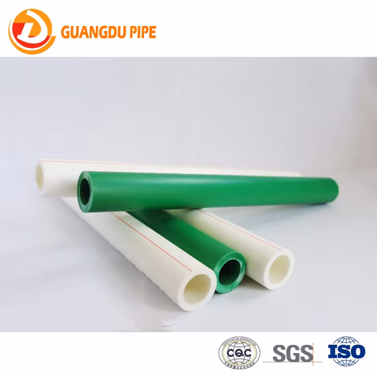 Ifan Customized Logo and Color PPR Pipe Plumbing 20mm 110mm PPR Tube
