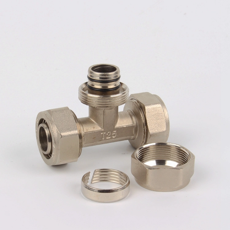 Brass Male Tee Multilayer Pex Compression Fittings