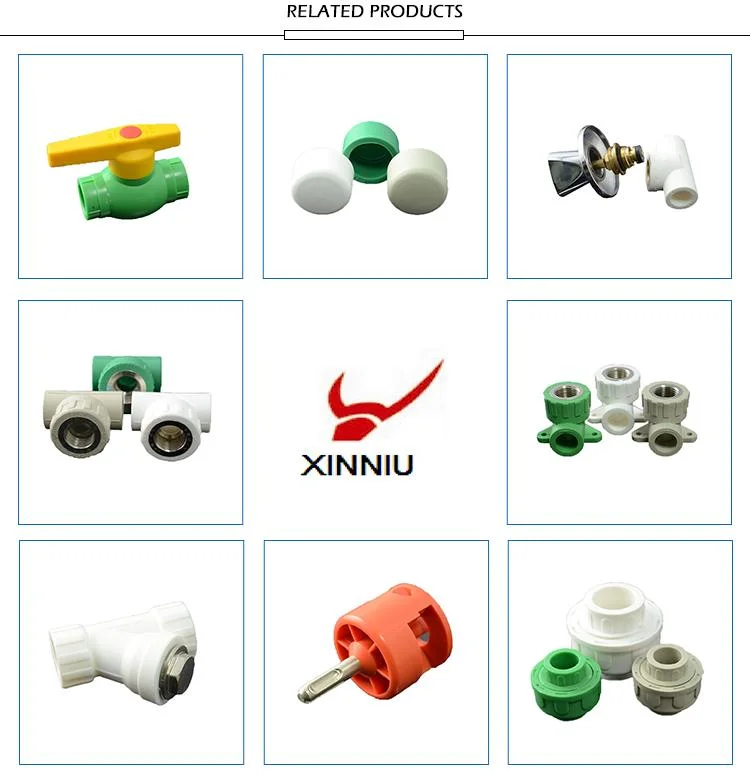 2021 Green PPR Names Pipe Fittings for Cold and Hot Water