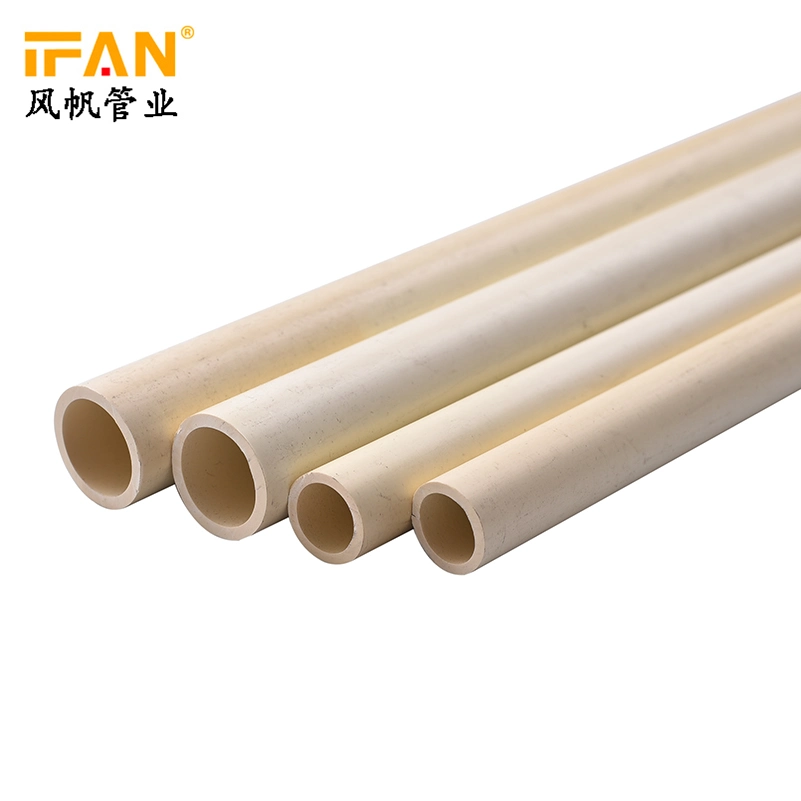 Factory Supply Ifan 1/2 Inch PVC Plastic Tube China Water Pipe Fitting Wholesale Standard Plastic PVC Pipe