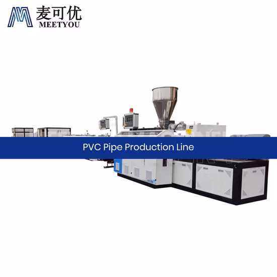 Meetyou Machinery PVC Pipe Extrusion Machine Line Customized PVC 20-63mm PPR PE HDPE Pipe Production Line Factory China PVC Plastic Processed Pipe Production