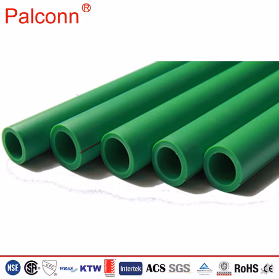 Ifanplus PPR Fittings OEM 20-125mm Pn25 Green Color 90 Degree Elbow PPR Water Pipe Fittings