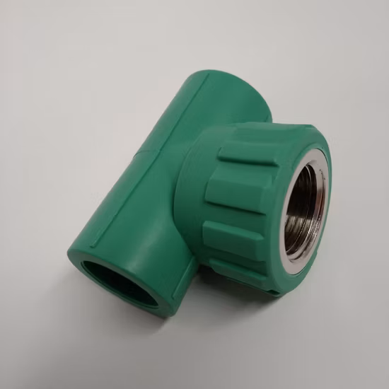 All Types of Blue Color Green Color PPR Pipe Fittings List Names PPR Accessories for Hot Water Cold Water